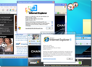 ie6 and ie 7